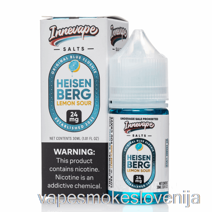 Vape Slovenija Heisenberg Lemon Sour - Innevape Soli - 30ml 24mg